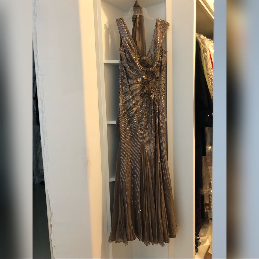 Alberto Makali beaded evening gown - Picture 3 of 3